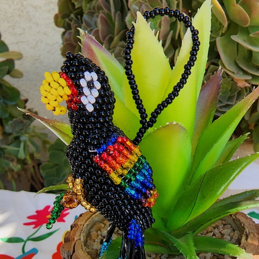 Parrot keychain